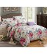 HD137 - Fragrant flower Luxury High Quality 4pcs Queen Bedding Set